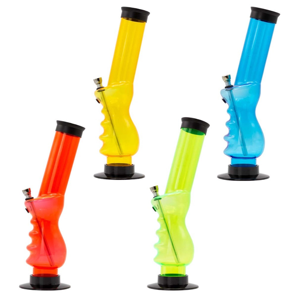Amsterdam Grip Acrylic Bong | side view