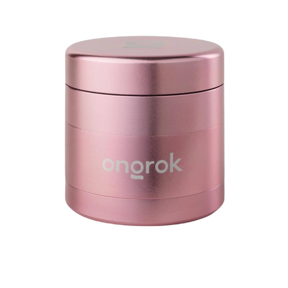 ONGROK 4 Piece EZ Grinder | Rose Gold