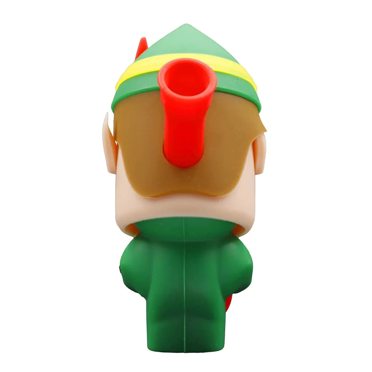 A front view of the Elf Silipipe, showcasing its colorful, bulbous shape against a plain white background.
