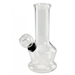 HOOKAH WATER PIPE GLASS NEW 6” INCH RED DOUBLE BUBBLE GLASS BONG COLLECTIBLE 