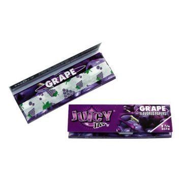 Juicy Jay's Grape Regular Size Rolling Papers - Box of 24 Packs