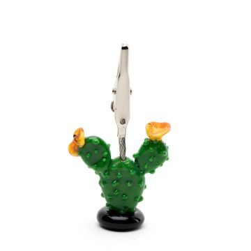 Empire Glassworks Alligator Clip | Bunny Ears Cactus