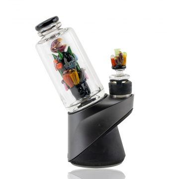 Empire Glassworks Peak Attachment Kit | Save the Seas | on Puffco | side view