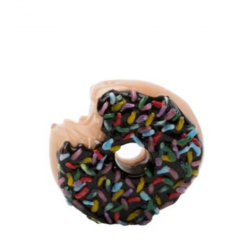 Empire Glassworks Sprinkle Donut Pipe | front view 1