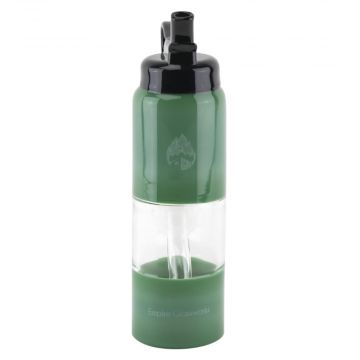 Empire Glassworks Water Bottle Kit | Forest Green | back view