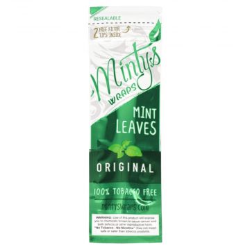 Minty's Herbal Wraps | 2 Pack | Mint