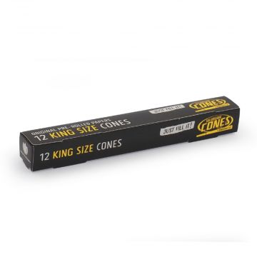 Cones Original Basic King Size Pre-Rolled Cones | 12 Pack