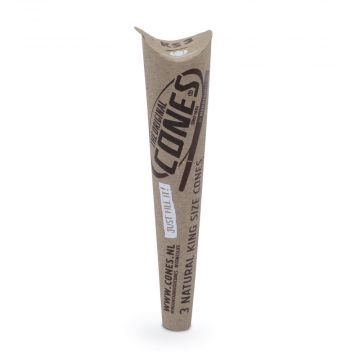 Cones Natural King Size Pre-Rolled Cones Paper Pack