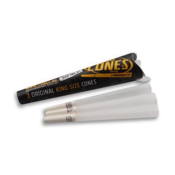 Cones Original King Size Paper Pack Pre-Rolled Cones | 3 Pack
