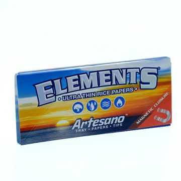 Elements - Artesano All-In-One King Size Slim Rolling Papers - Single Pack