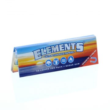 Elements - Ultra Thin 1 1/4 Rice Rolling Papers - Single Pack