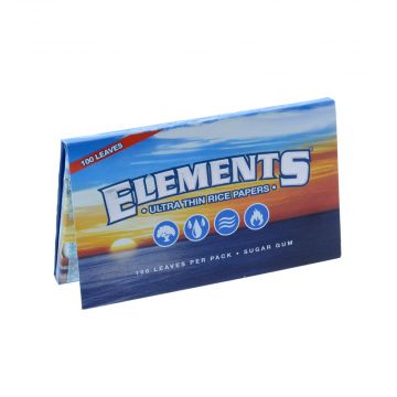 Elements - Ultra Singlewide Rice Rolling Papers - Single Pack