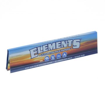Elements - Ultra Thin King Size Slim Rice Rolling Papers - Single Pack