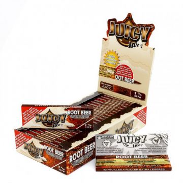 Juicy Jay's Root Beer Regular Size Rolling Papers - Single Pack