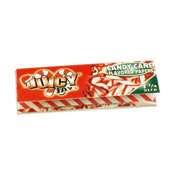 Juicy Jay's Candy Cane Regular Size Rolling Papers - Box of 24 Packs